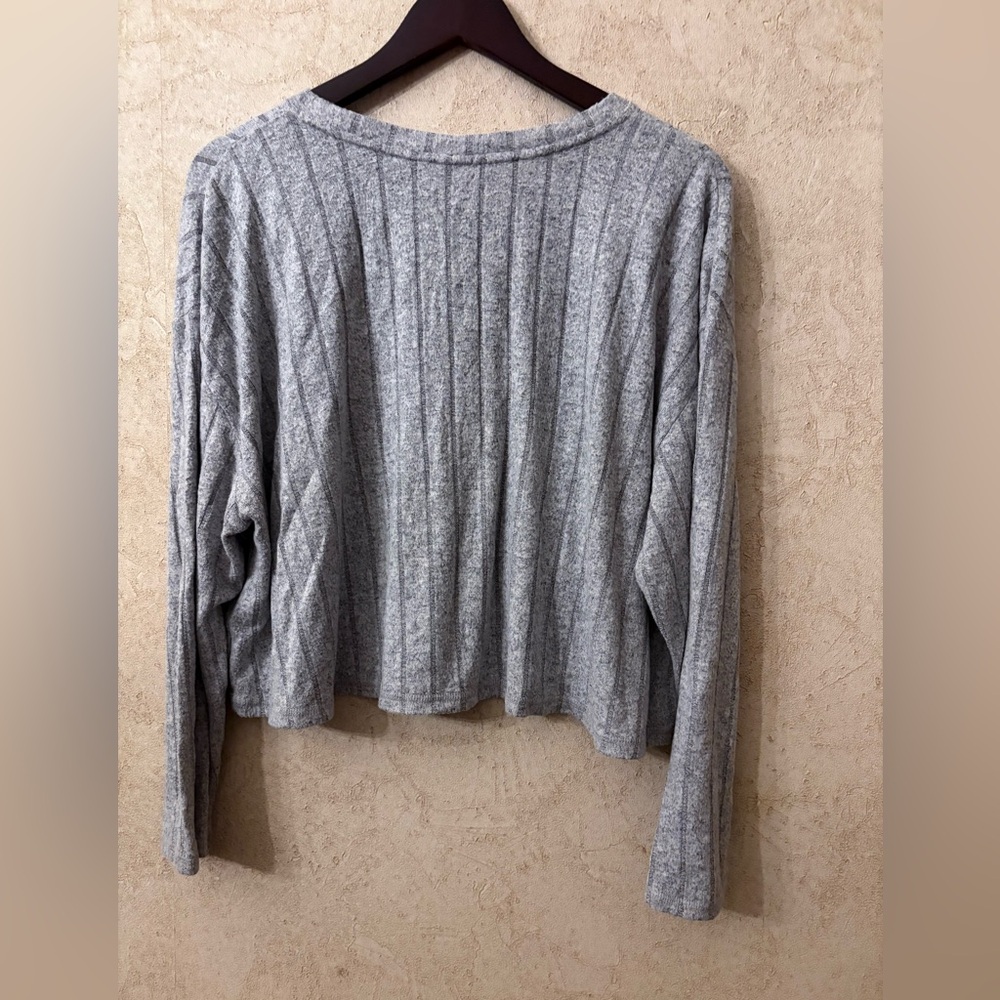 BP Gray Ribbed Pajama Set - Picture 8 of 16
